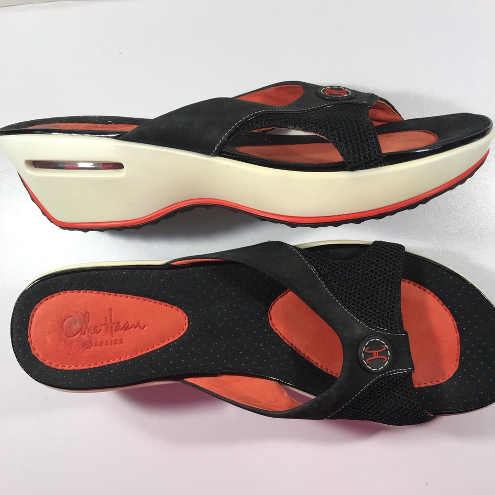 Cole Haan Nike Air Suede Slides 9 AA narrow